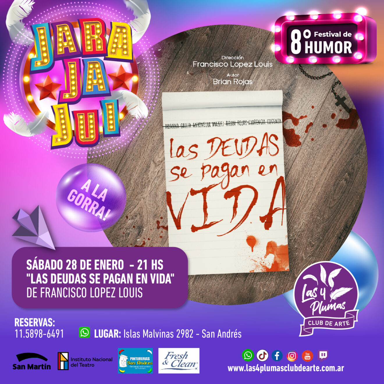 LAS DEUDAS SE PAGAN EN VIDA