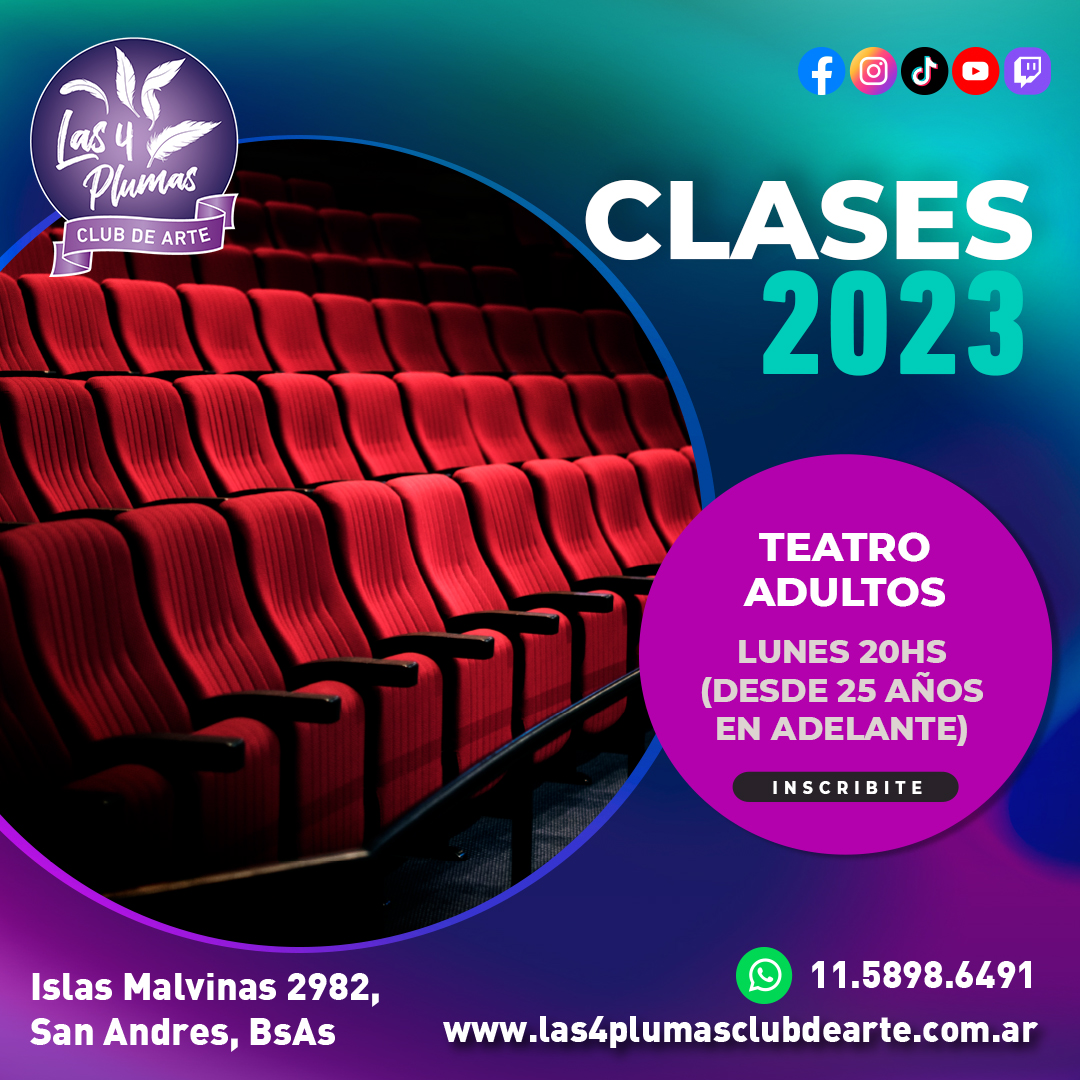 TEATRO PARA ADULTOS