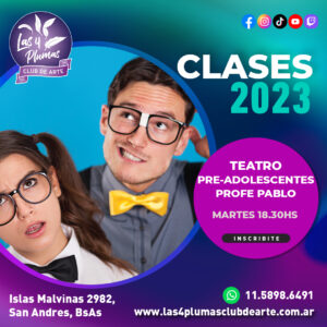 TEATRO PRE ADOLESCENTES