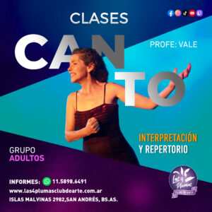 CANTO LAS 4 PLUMAS CLUB DE ARTE